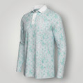 Cacti UPF 50+ Long Sleeve Golf Polo Canada — Lab Tested Sun Protection | Enjoy the Vu
