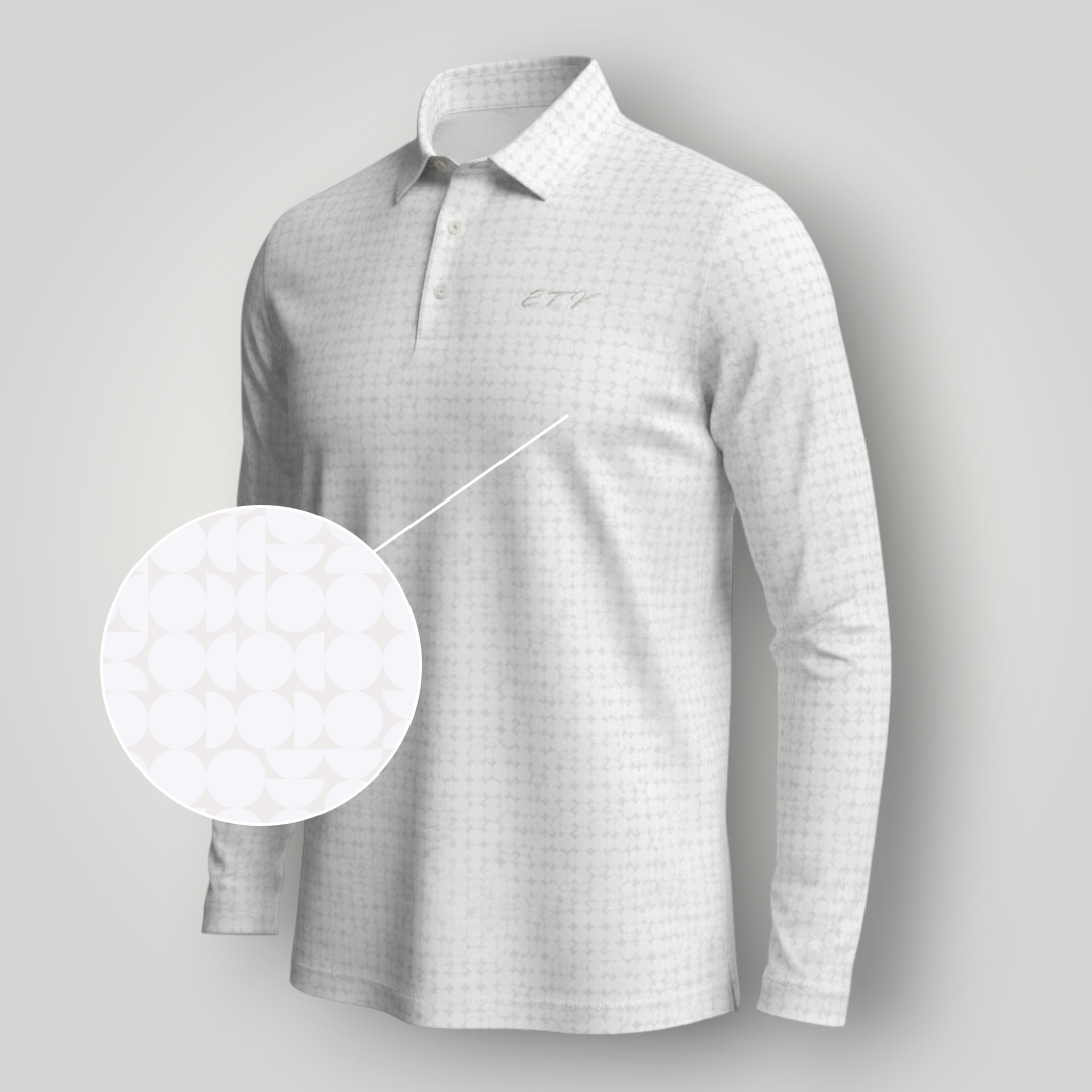 Solace UPF 50+ Long Sleeve Golf Polo Canada — Lab Tested Sun Protection | Enjoy the Vu