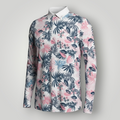 Tropical UPF 50+ Long Sleeve Golf Polo Canada — Lab Tested Sun Protection | Enjoy the Vu