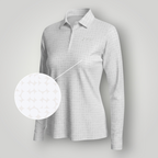 Solace UPF 50+ Long Sleeve Golf Polo Canada — Lab Tested Sun Protection | Enjoy the Vu