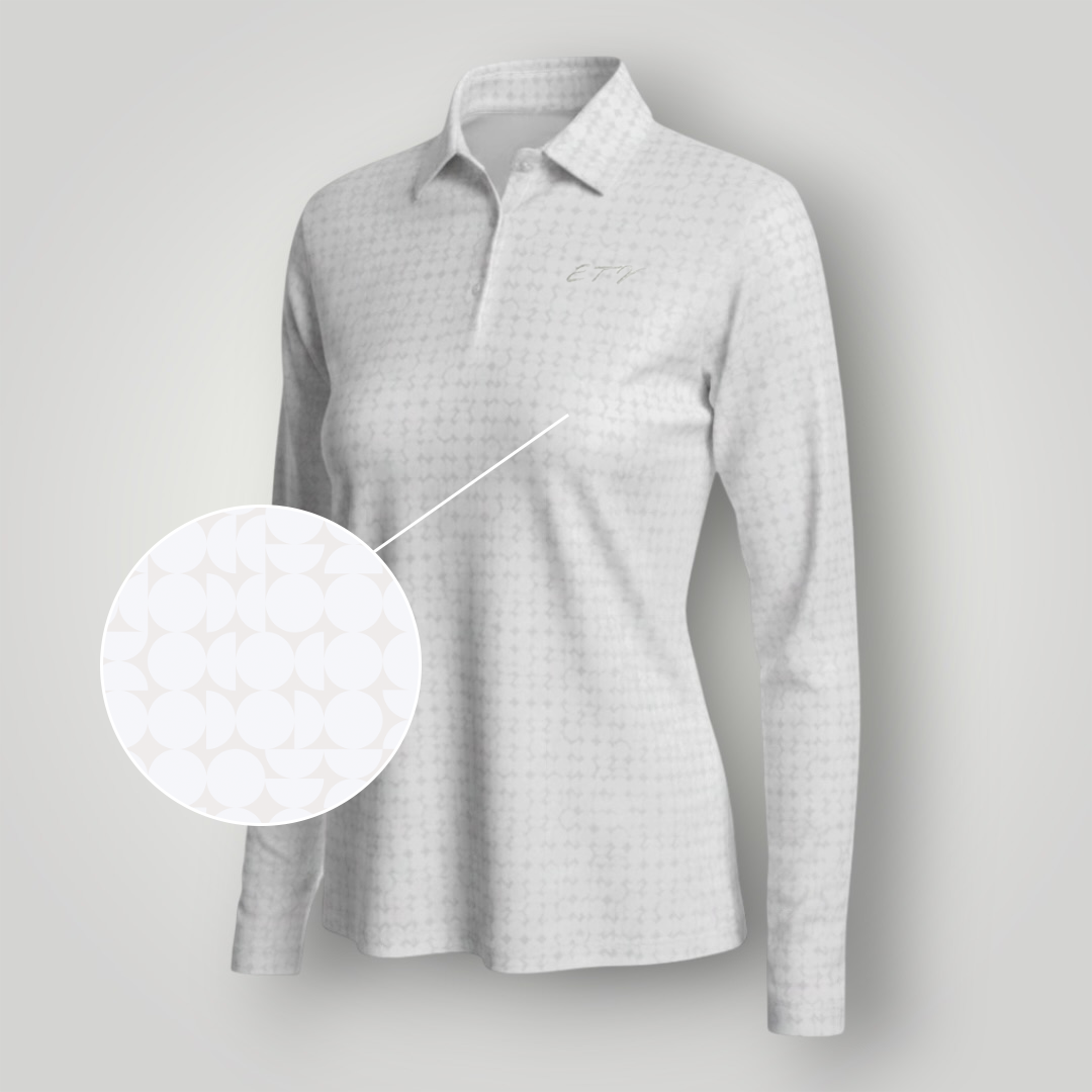 Solace UPF 50+ Long Sleeve Golf Polo Canada — Lab Tested Sun Protection | Enjoy the Vu